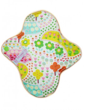 SPRING velvet washable panty liner (22 cm)