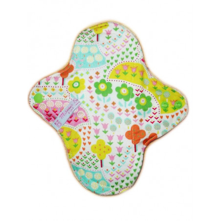 SPRING velvet washable panty liner (22 cm)