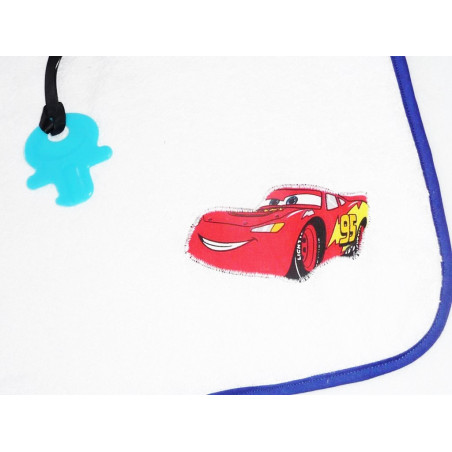 Bavoir 2 en 1 - FLASH MCQUEEN (CARS)