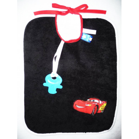 Bib 2 in 1 CARS - FLASH MCQUEEN (CARS)