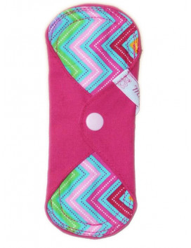 ZIG ZAG washable panty liner (17 cm)