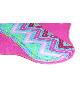 ZIG ZAG washable panty liner (17 cm)