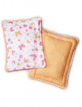 2 washable sponges zero waste MAY BUTTERFLIES