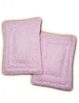 2 washable sponges zero waste PINK FOLIAGE