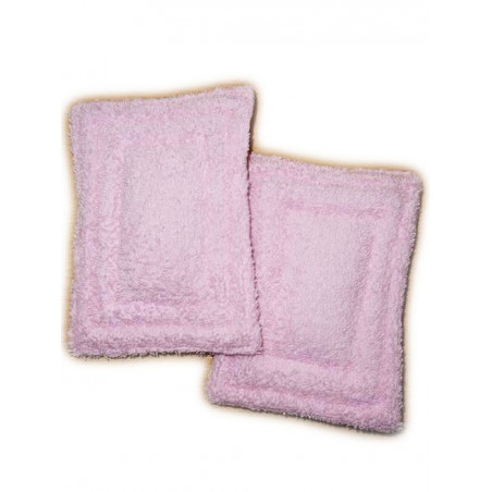 2 washable sponges zero waste PINK FOLIAGE