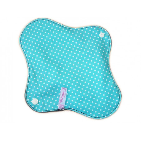 Serviette hygiénique lavable PETITS POIS (M)