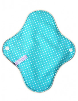 Serviette hygiénique lavable PETITS POIS (M)