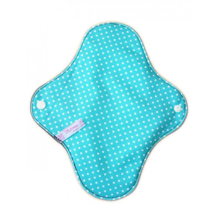 Serviette hygiénique lavable PETITS POIS (M)