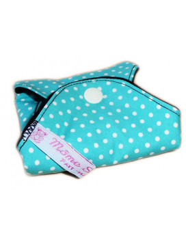 Serviette hygiénique lavable PETITS POIS (M)