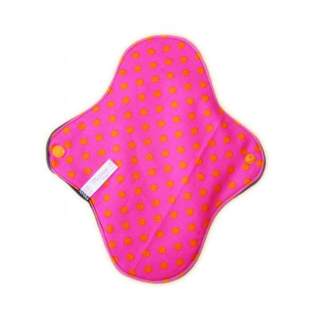 Serviette hygiénique lavable PETITS POIS (M)