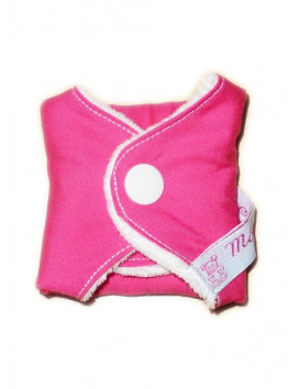 PINK velvet washable panty liner (17 cm)