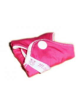 PINK velvet washable panty liner (17 cm)