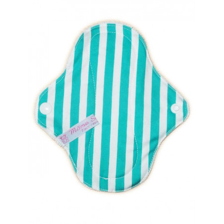 STRIPED velvet washable panty liner (17 cm)