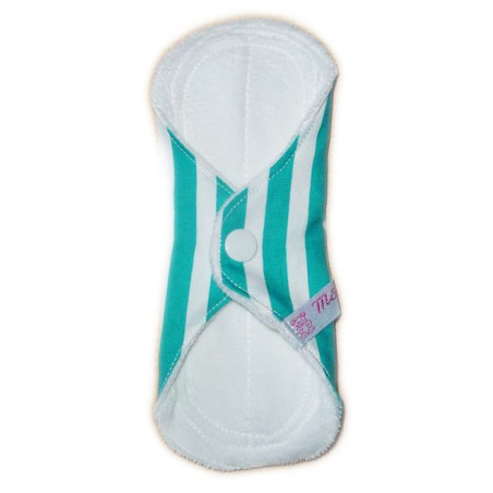 Protège-slip lavable en velours STRIPED (17 cm)