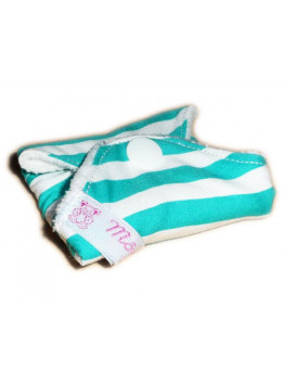 Panty de terciopelo lavable STRIPED (17 cm)