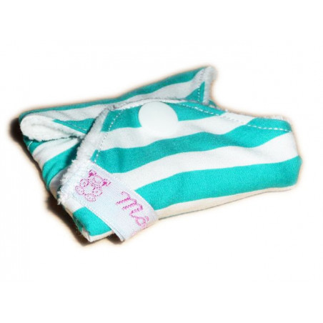 Panty de terciopelo lavable STRIPED (17 cm)