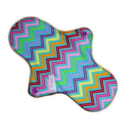 Washable sanitary napkin ZIG ZAG (L)