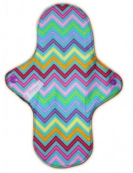 Washable sanitary napkin ZIG ZAG (L)