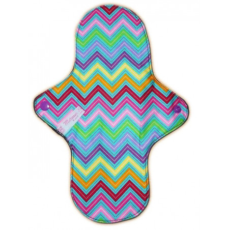 Washable sanitary napkin ZIG ZAG (L)