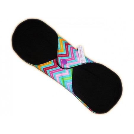 Serviette hygiénique lavable ZIG ZAG (L)