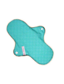 Serviette hygiénique lavable PETITS POIS (L)