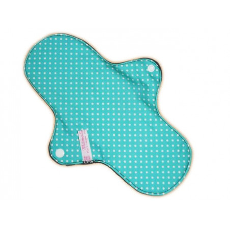 Serviette hygiénique lavable PETITS POIS (L)