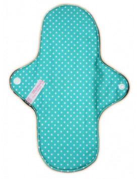 Serviette hygiénique lavable PETITS POIS (L)