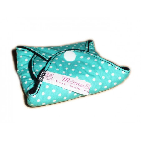 Serviette hygiénique lavable PETITS POIS (L)