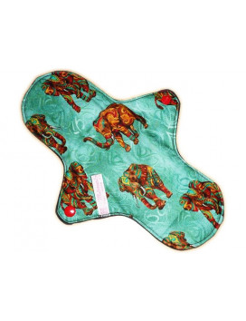 Washable sanitary napkin AFRICAN ELEPHANT (L)