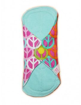 PEACE AND LOVE washable panty liner (17 cm)