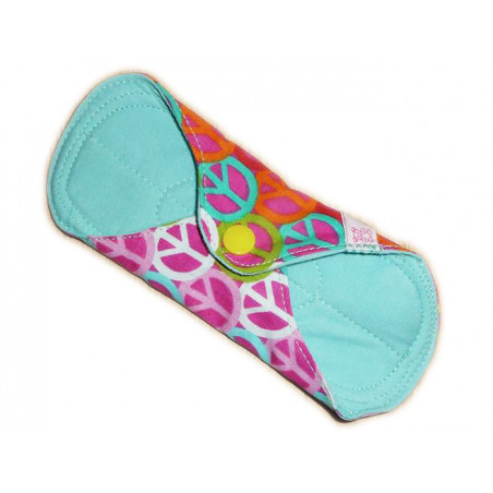 PEACE AND LOVE waschbare Slipeinlage (17 cm)