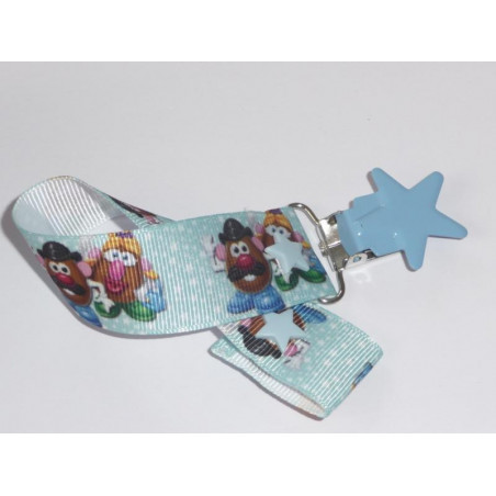FAMILY PATATE pacifier clip