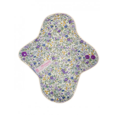 Protège-slip lavable LIBERTY VIOLETTES (22 cm)