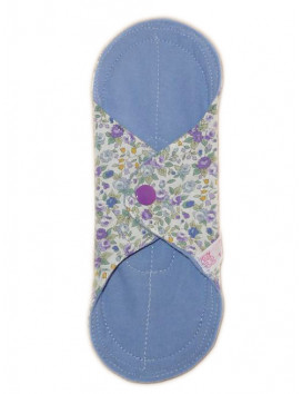 Protège-slip lavable LIBERTY VIOLETTES (22 cm)