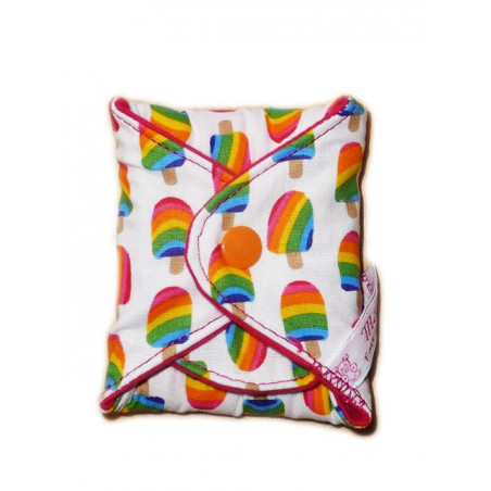 Serviette hygiénique lavable ICE CREAM (L)