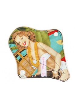 PIN-UP HAWAIANO Protector de cuerda lavable (16 cm)