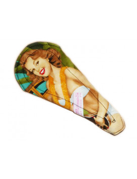 Protège-string lavable PIN-UP HAWAIENNE (16 cm)