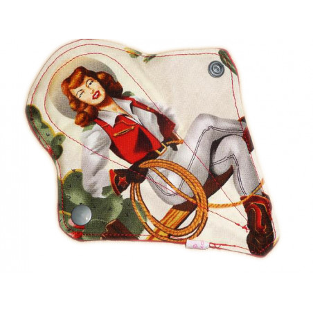 Protège-string lavable COW-GIRL (16 cm)