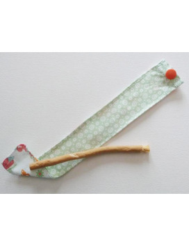 Brosse à dents naturelle Siwak et pochette en coton lavable - LUTINS
