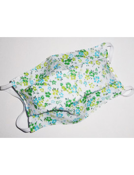 GREEN LIBERTY reversible washable fabric mask