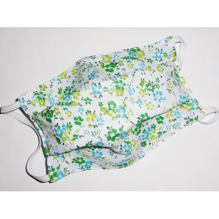 GREEN LIBERTY reversible washable fabric mask