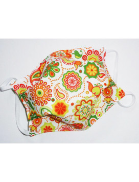 BOHEMIA reversible washable fabric mask