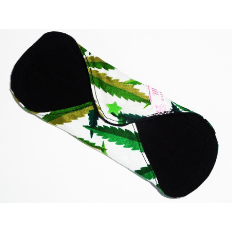 Protège-slip lavable CANNABIS (17 cm)