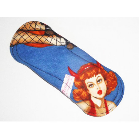 Protège-slip lavable PIN-UP DEVIL (17 cm)