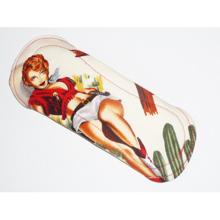 Protège-slip lavable PIN-UP COW-GIRL (17 cm)