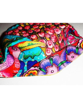 Masque en tissu lavable réversible style DESIGUAL