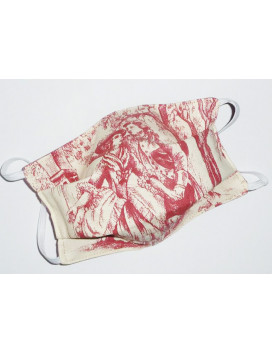 TOILE DE JOUY reversible waschbare Stoffmaske