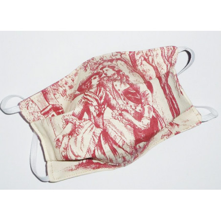 TOILE DE JOUY reversible waschbare Stoffmaske