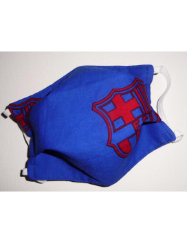 FC BARCELONA reversible washable fabric mask