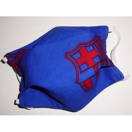 FC BARCELONA reversible washable fabric mask